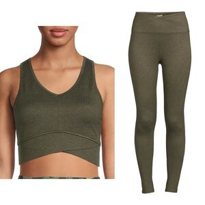 Olive Green Avia Activewear Set